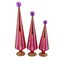 Cody Foster 19.0 Inch Carnival Trees Pink/Purple/Red Christmas Decorative Tree Set , Christmas Decor Modern Christmas